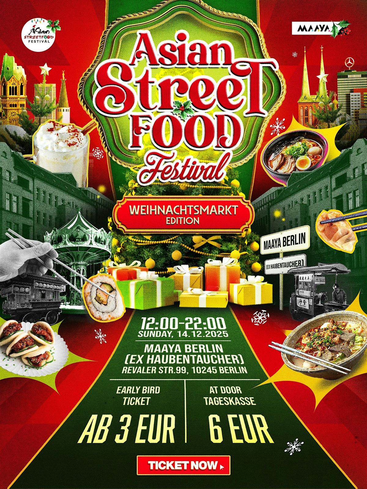 Asian Streetfood Festival - Weihnachtsmarkt Edition