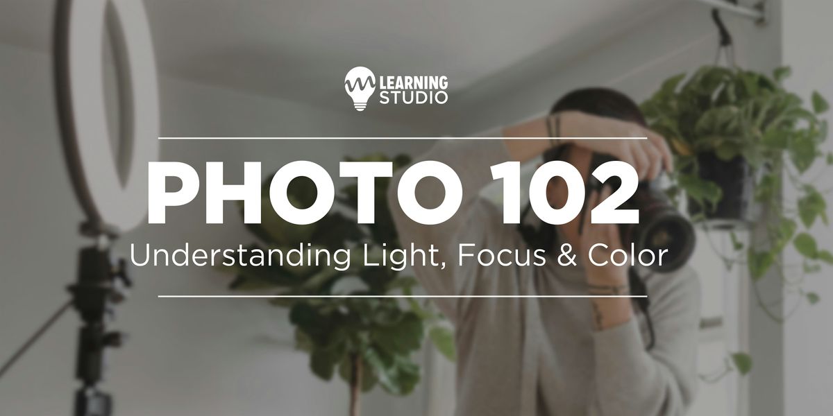Photo 102 | Understanding Light, Focus & Color
