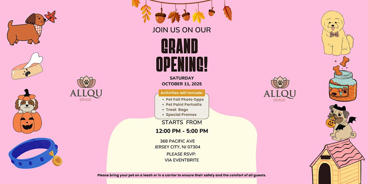 Allqu Spaw Grand Opening!