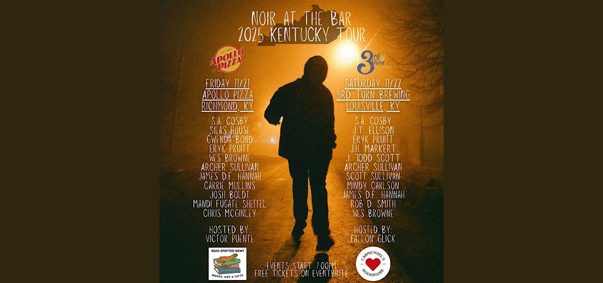 Noir at the Bar Kentucky Tour - Night One - Apollo Pizza Richmond