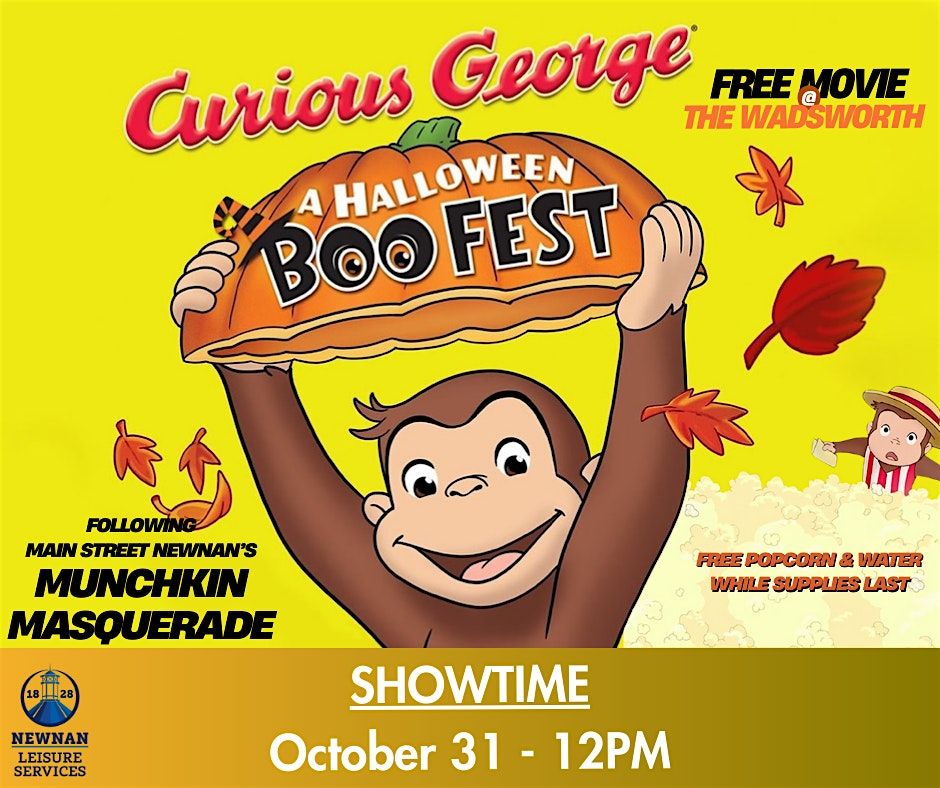 Curious George - A Halloween BOOfest movie