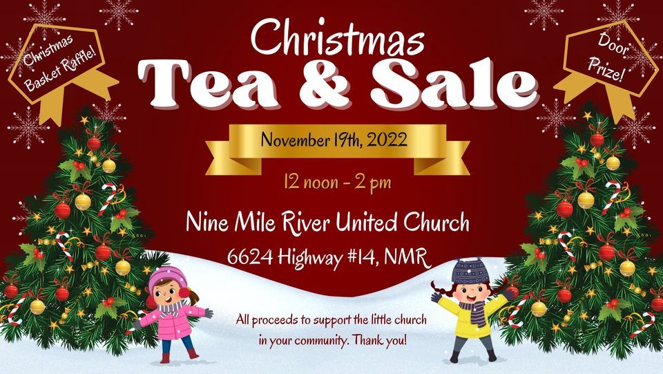 NMR Christmas Tea & Sale