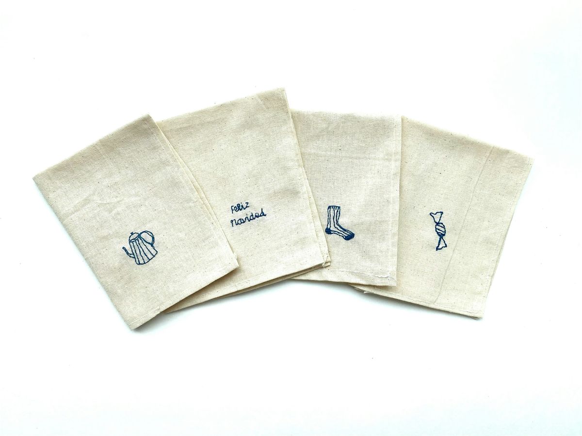 Do, 04.12. I Servietten \/ Geschirrt\u00fccher besticken | Ab 16 J.