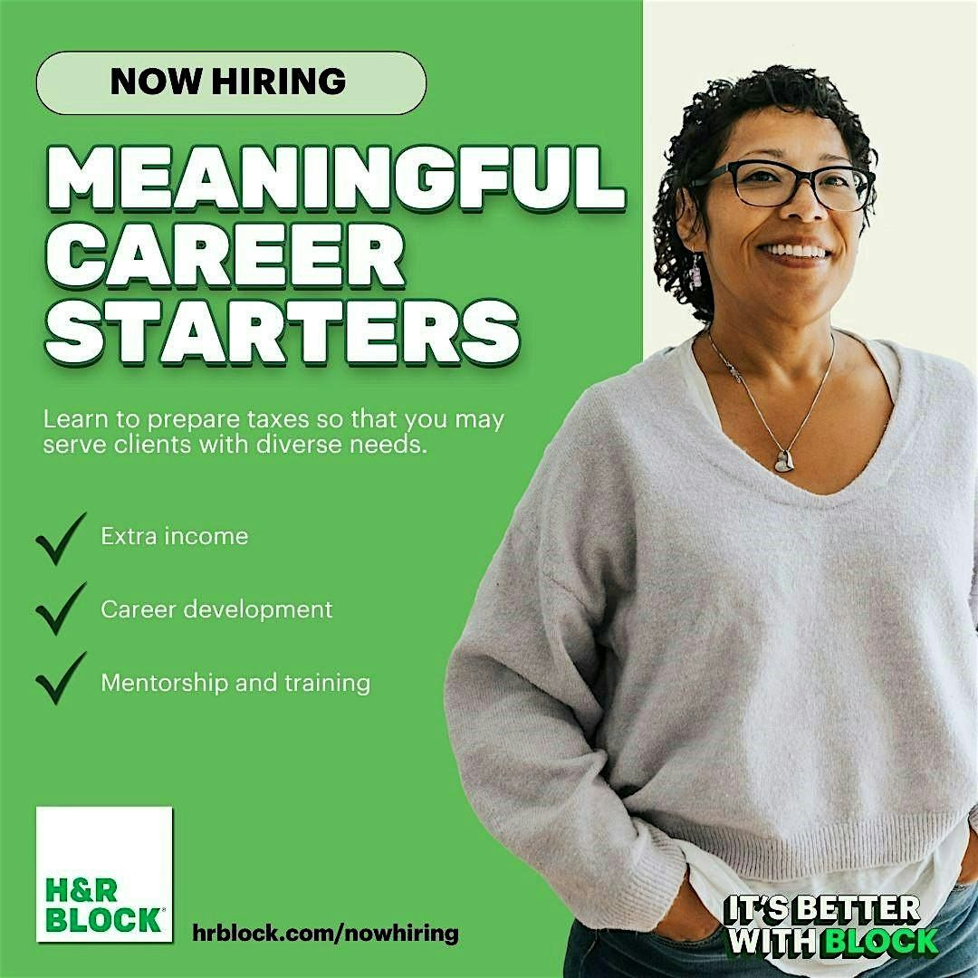 Copy of "Tax Talk & Career Walk: Explore H&R Block"