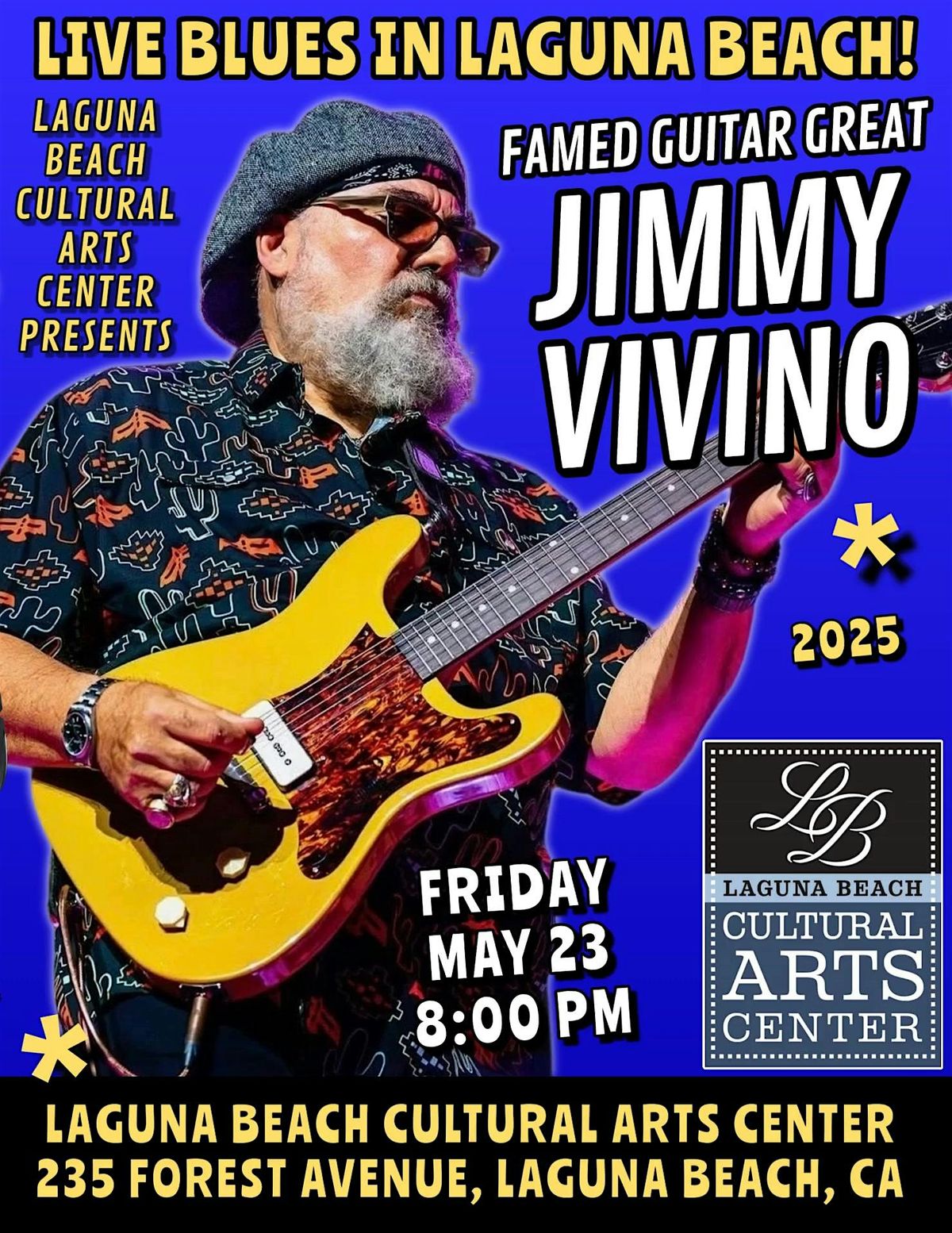 JIMMY VIVINO BAND - Famed Guitarist from Conan O'Brien - in Laguna Beach!