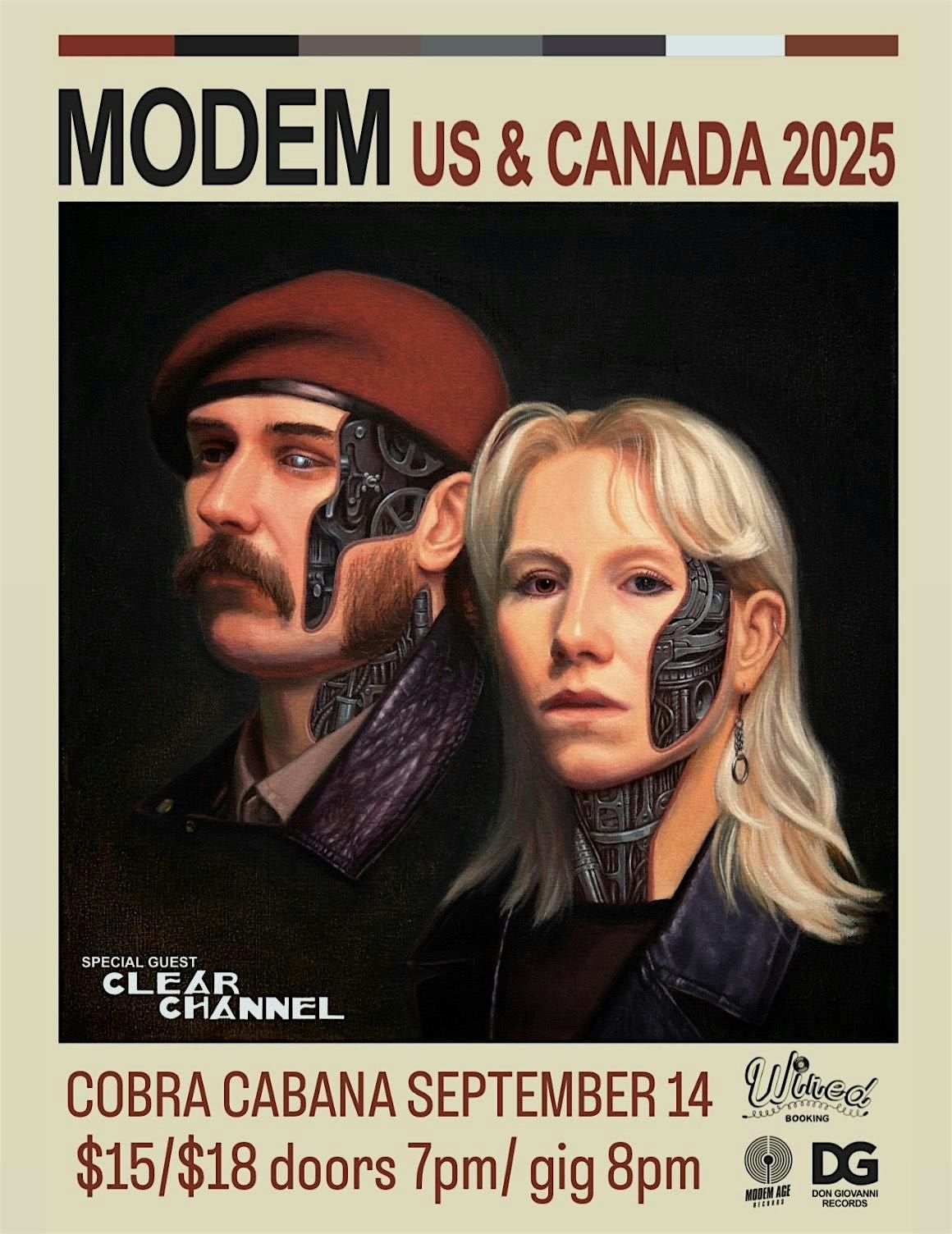 MODEM W\/ CLEAR CHANNEL @ COBRA CABANA 9\/14