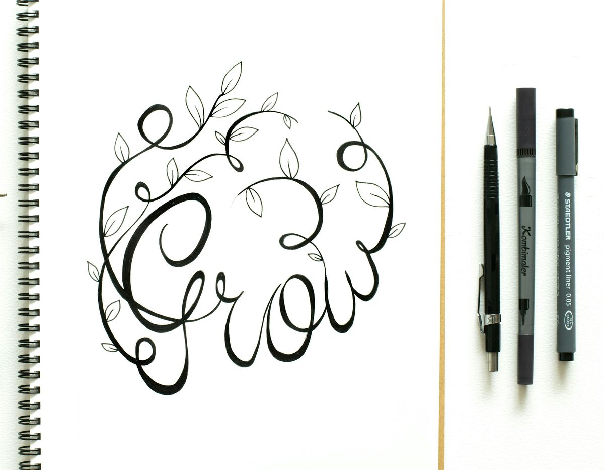 Simple Line\/Ink Drawing Class Featuring Tropical Plants in  Carrboro