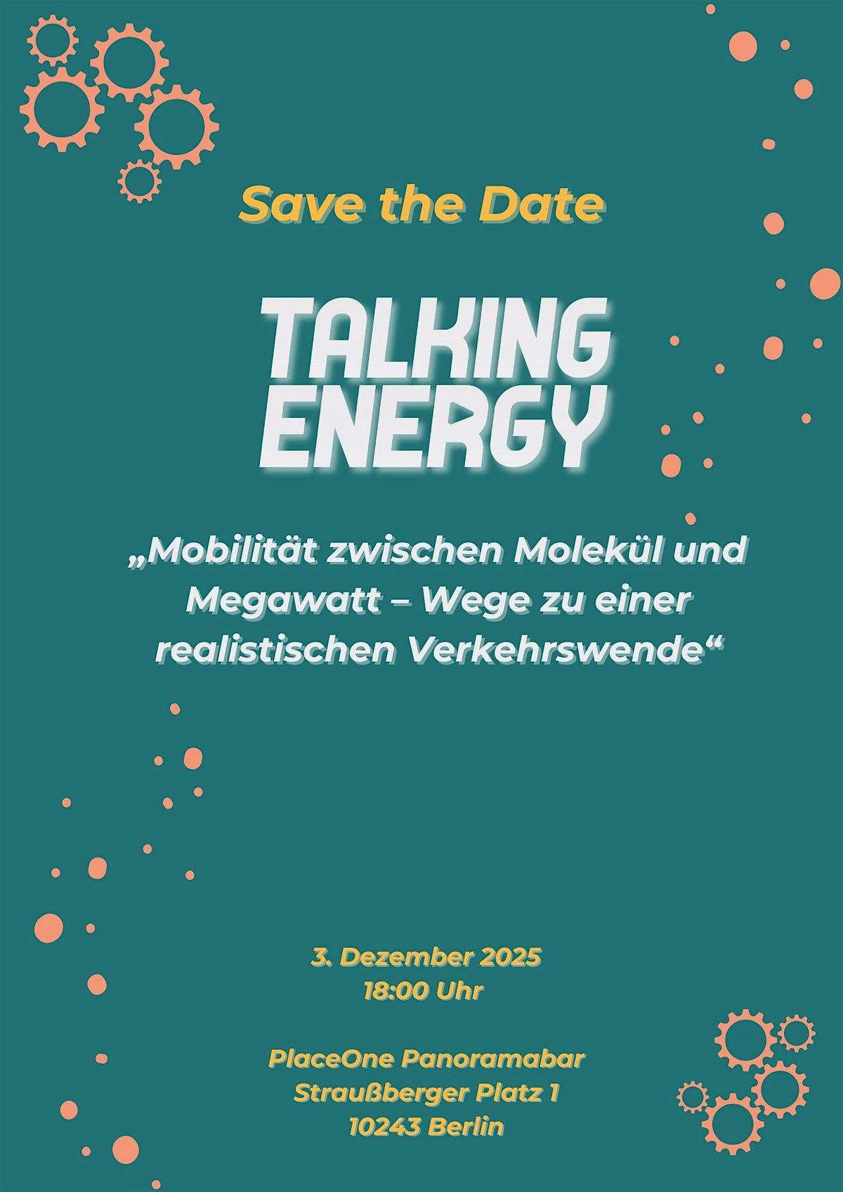 Talking Energy - Mobilit\u00e4t zwischen Molek\u00fcl und Megawatt