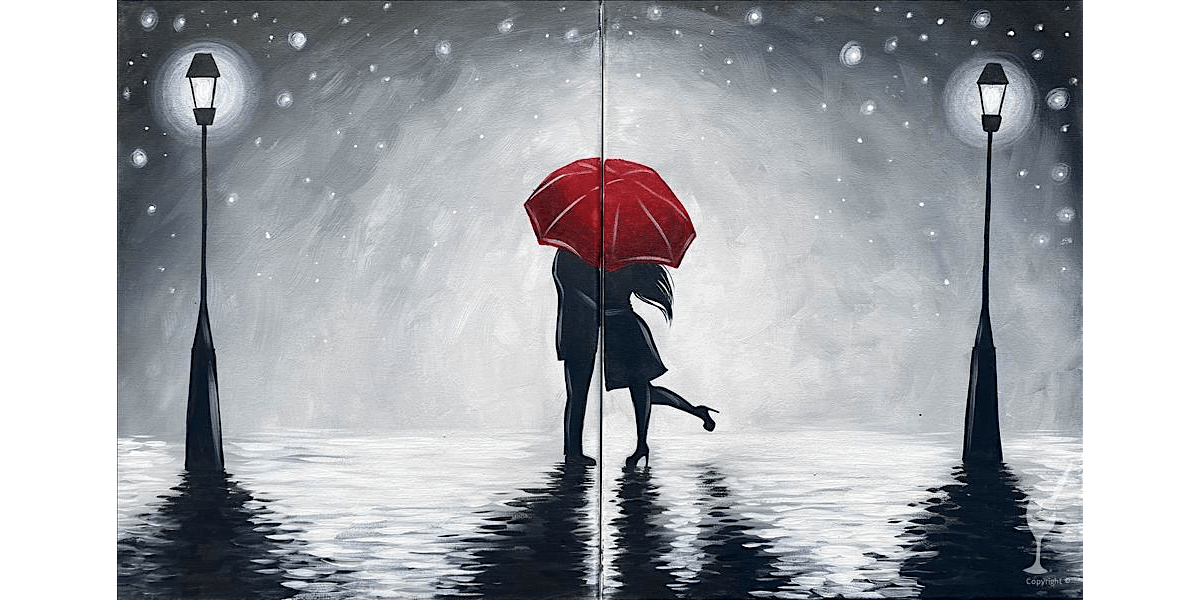 Red Umbrella Date - Paint and Sip in Houston | Classpop!\u2122