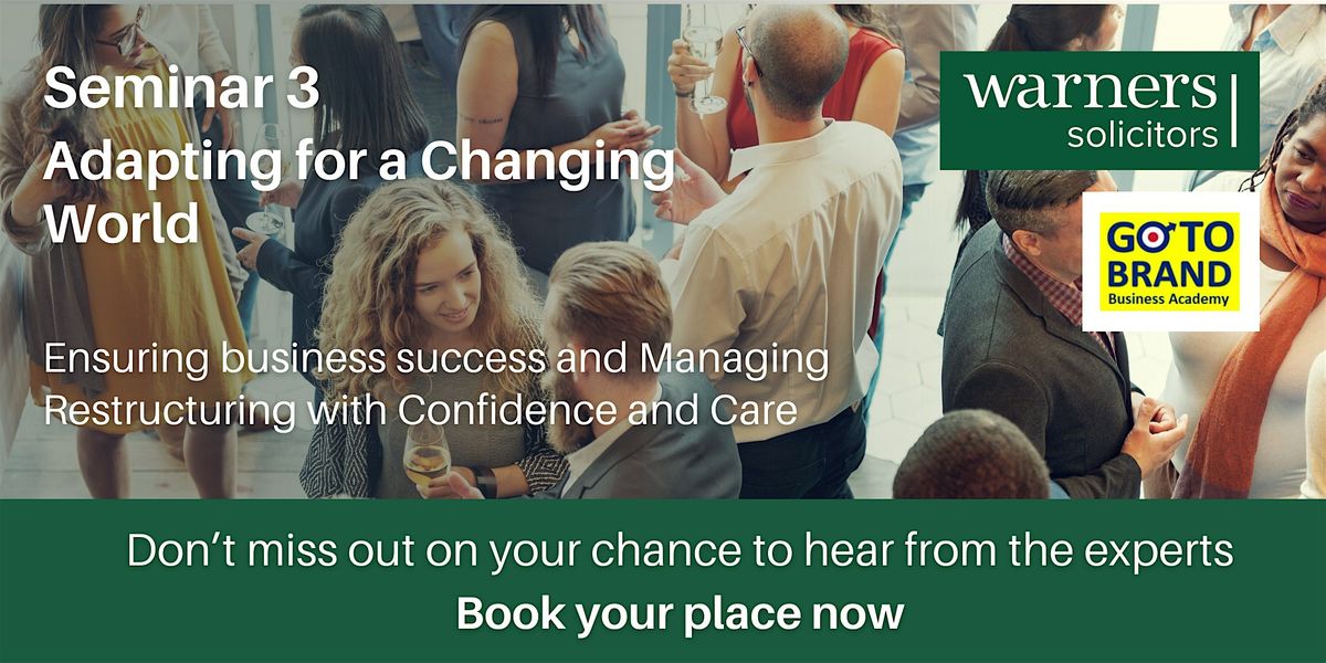 Adapting for a Changing World