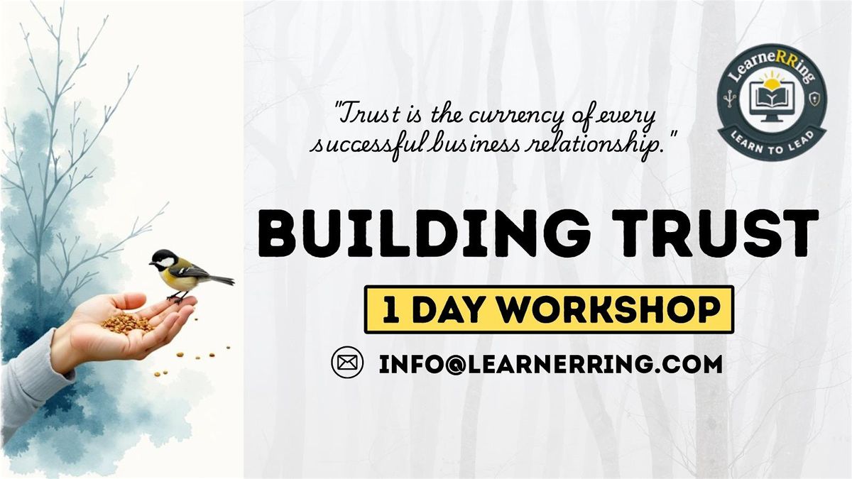Building Trust at Work 1 Day Workshop | Tulsa, OK