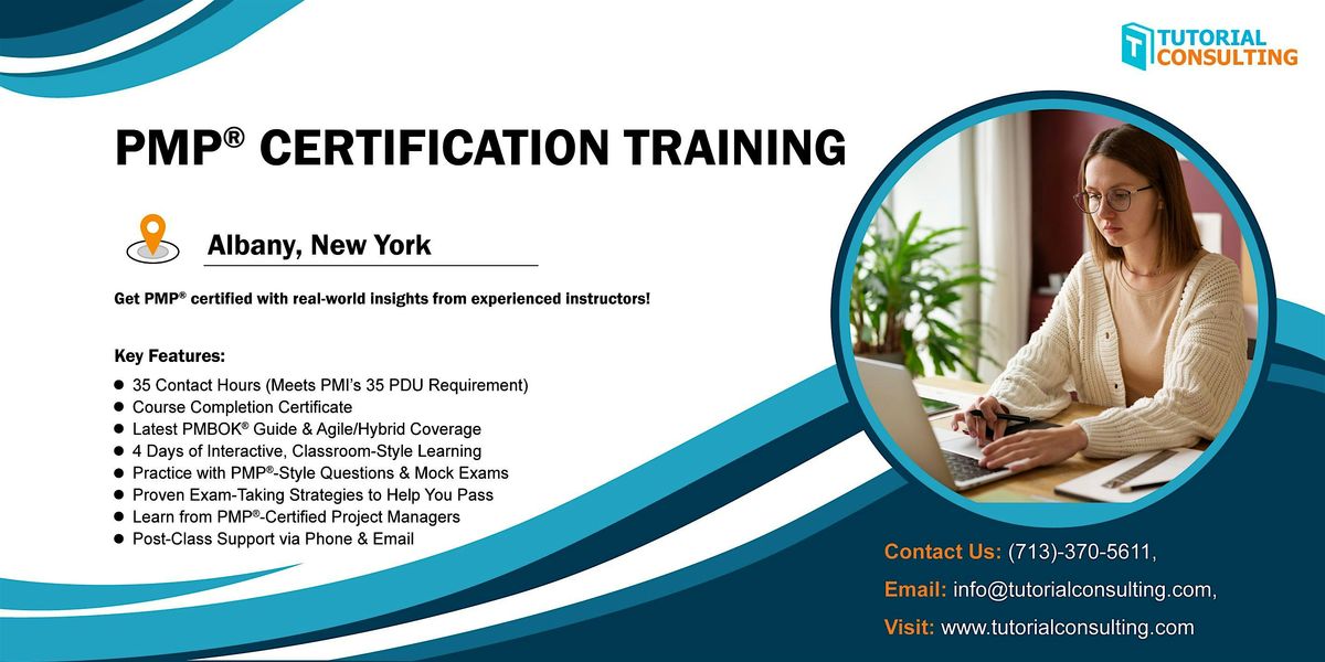 Get PMP\u00ae Certified \u2013 Join Our Classroom Bootcamp in Albany, NY