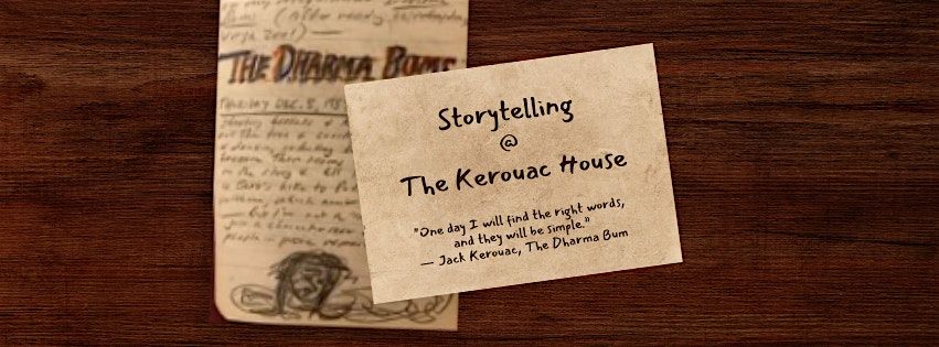 Storytelling @ The Kerouac House feat. Will Luera