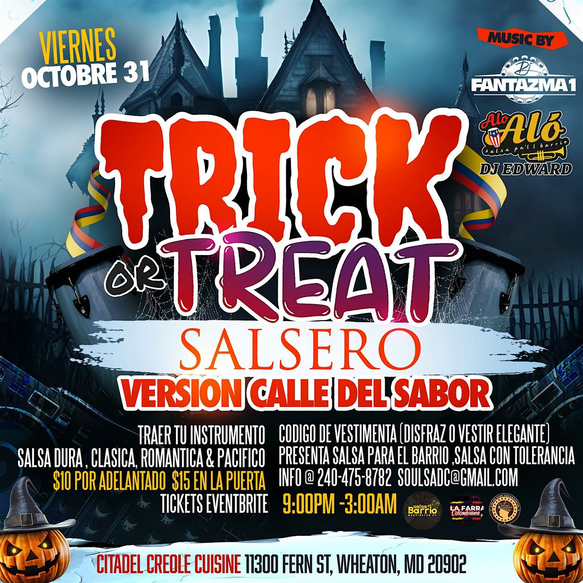 Trick or Treat SALSERO