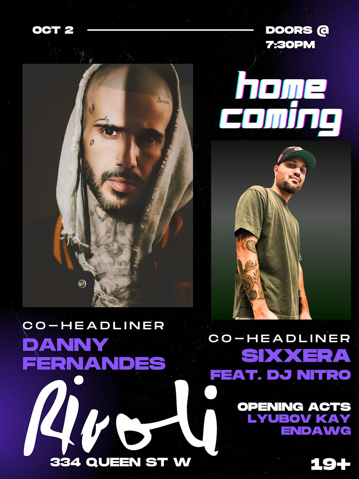 DANNY FERNANDES & SIXXERA HOMECOMING