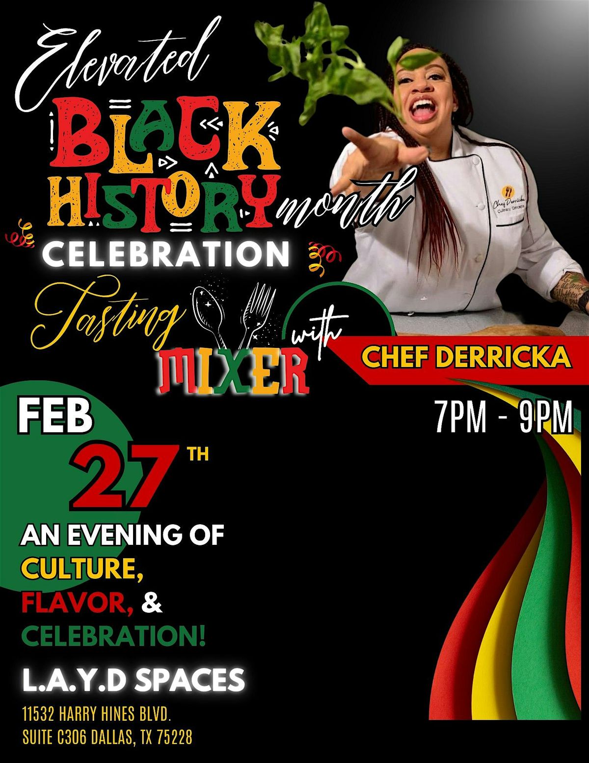 Elevated Black History Month Celebration Tasting Mixer at L.A.Y.D ...