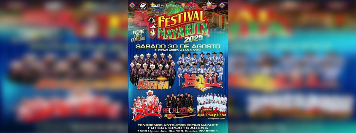 BANDA MOVIL, HECHIZEROS BAND & MAS in Sparks