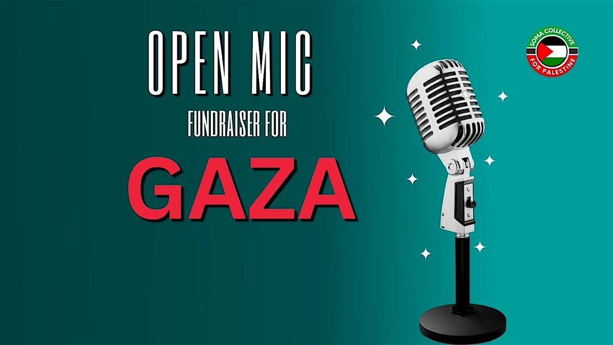 Open Mic: Voices for Gaza Fundraiser