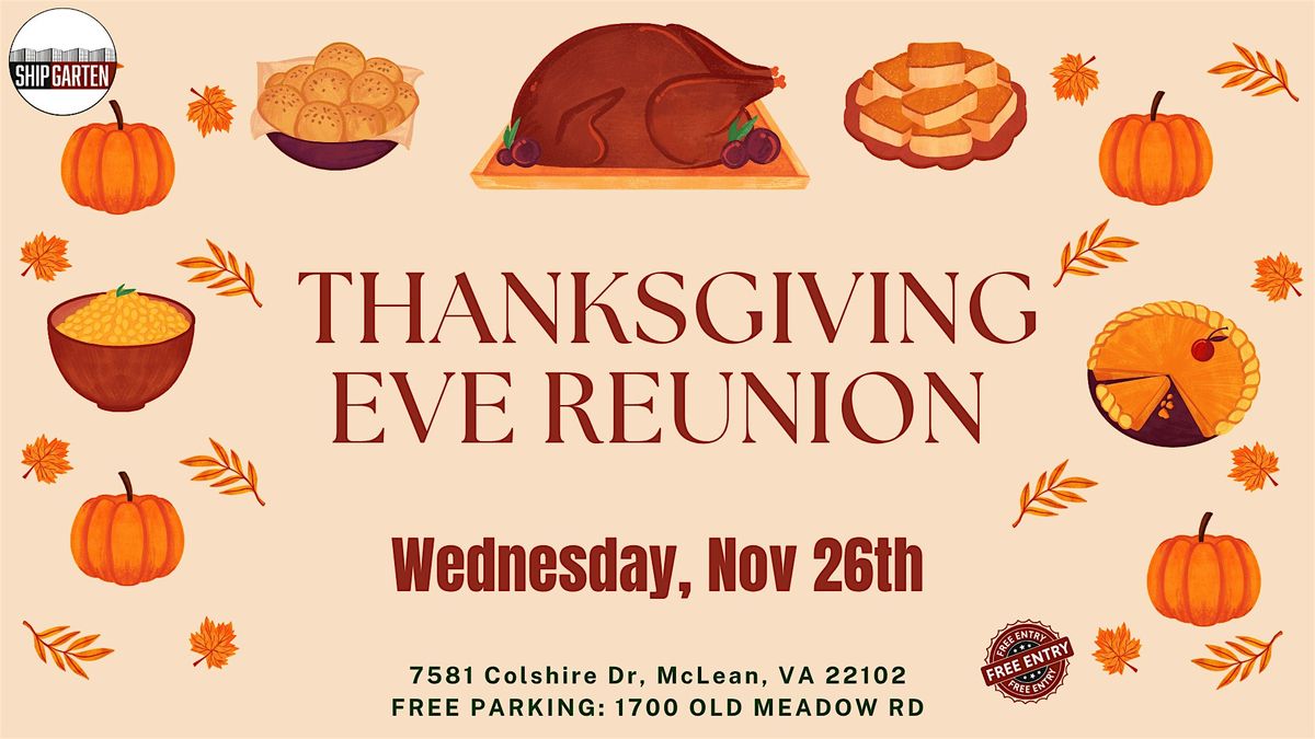 Thanksgiving Eve Reunion