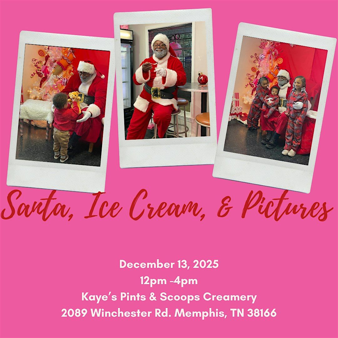 Hot Chocolate Floats & Pictures with Santa at Kaye's Pints & Scoops