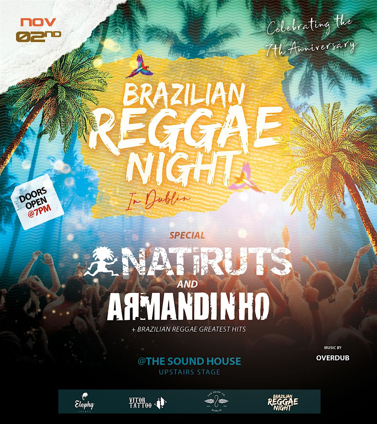 BRAZILIAN REGGAE NIGHT - In Dublin