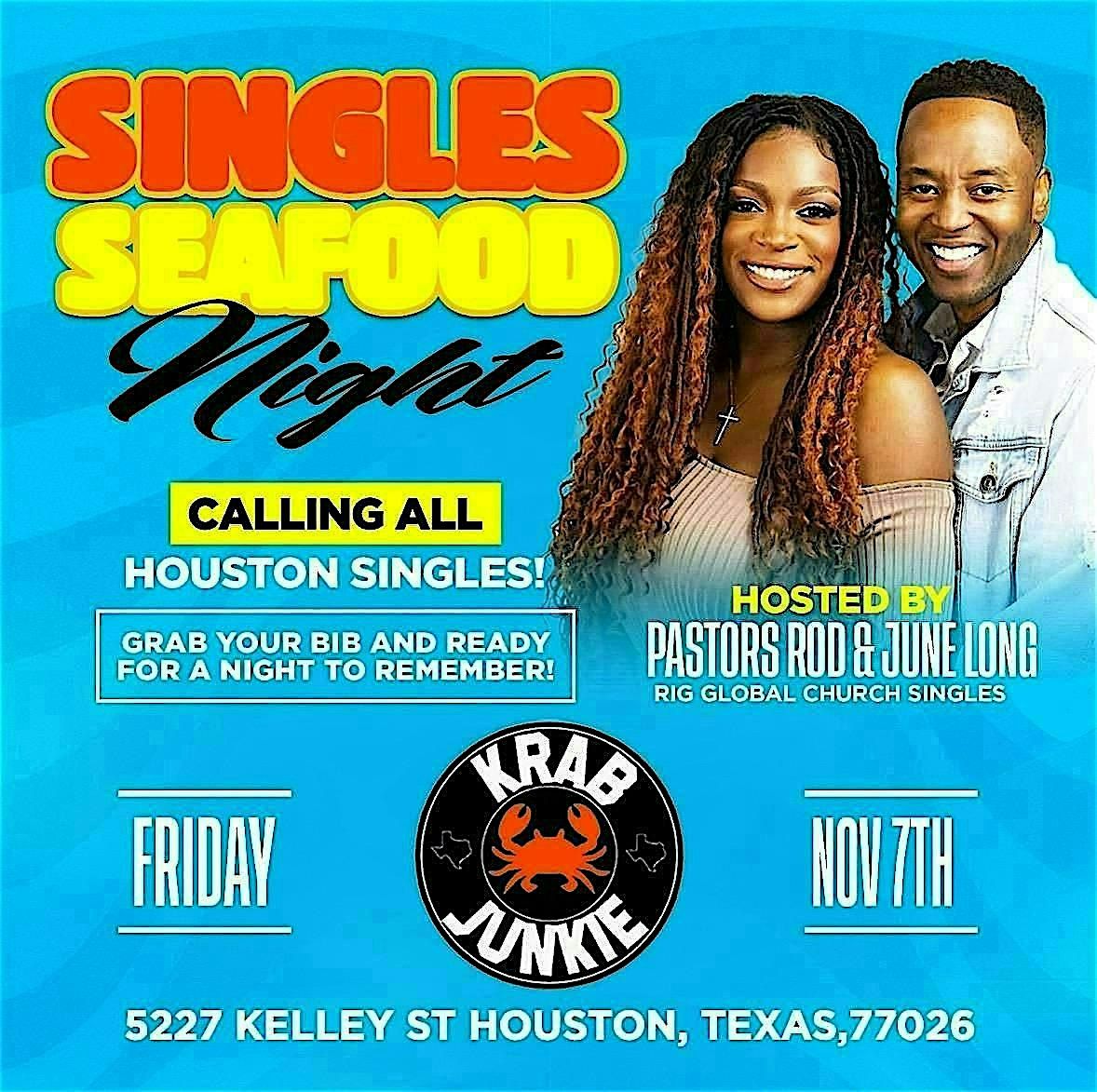 Singles Seafood Night at Krab Junkie