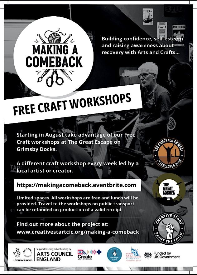 Making A Comeback Workshops at The Great Escape
