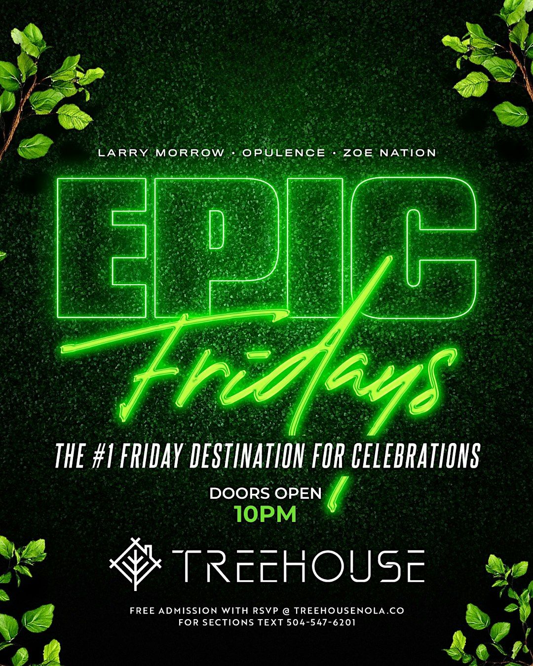 EPIC Fridays at Treehouse | Every Friday Night