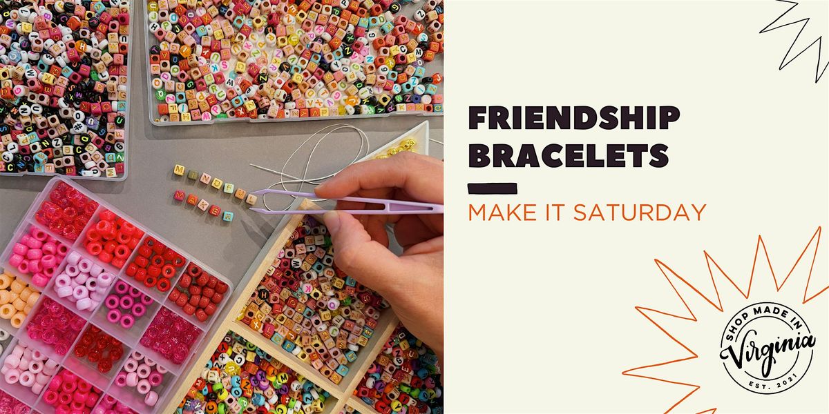 Make It Sunday: Friendship Bracelet Making