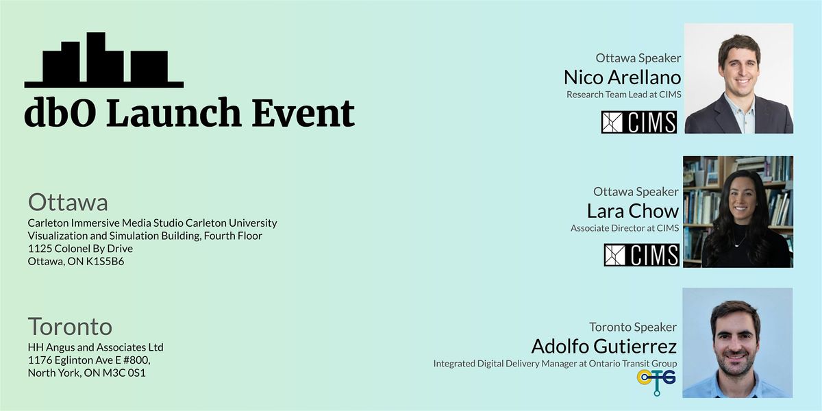 Digital Built Ontario Launch Event - Toronto Location