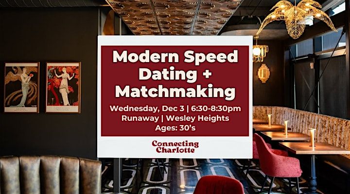 Modern Speed Dating + Matchmaking | 30s | Hetero Matches