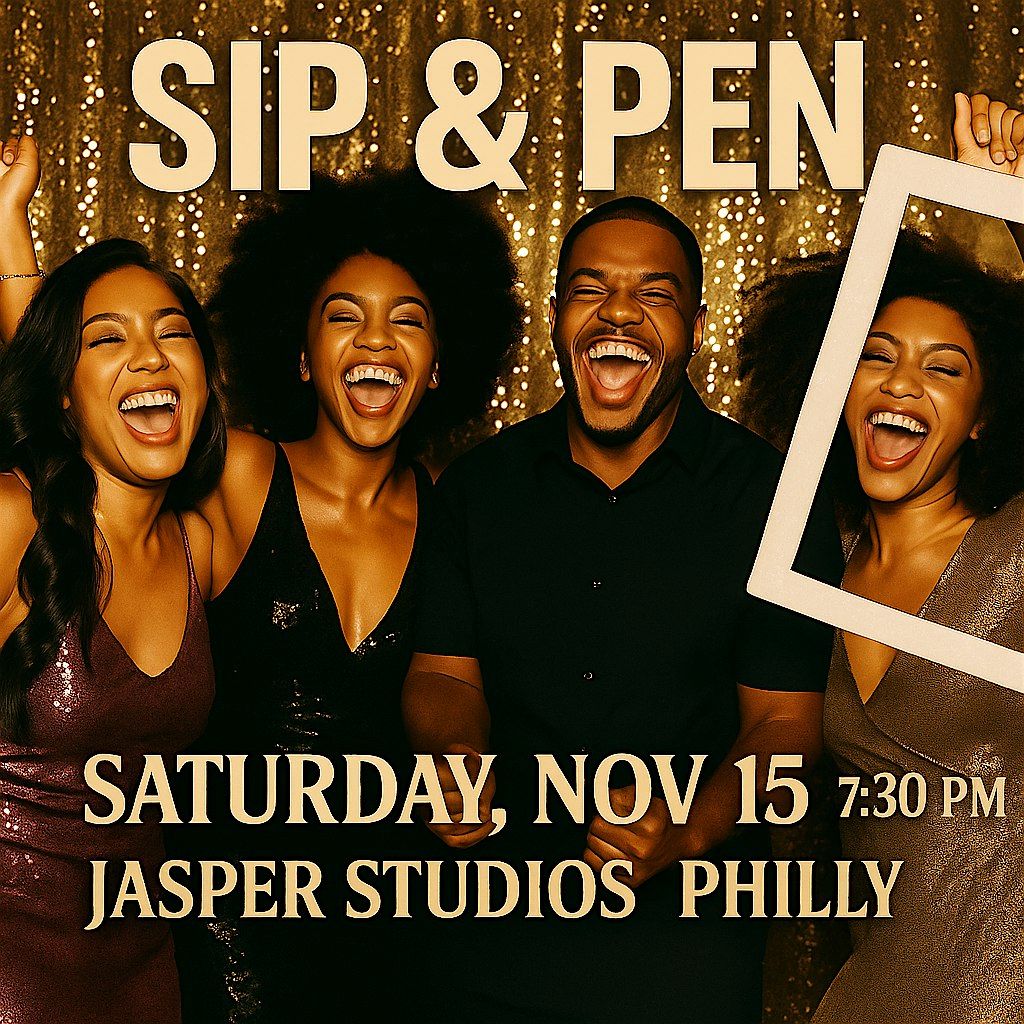 Sip & Pen: The Reboot. Philly\u2019s Pop-Up Poetry Party You Don\u2019t Want to Miss