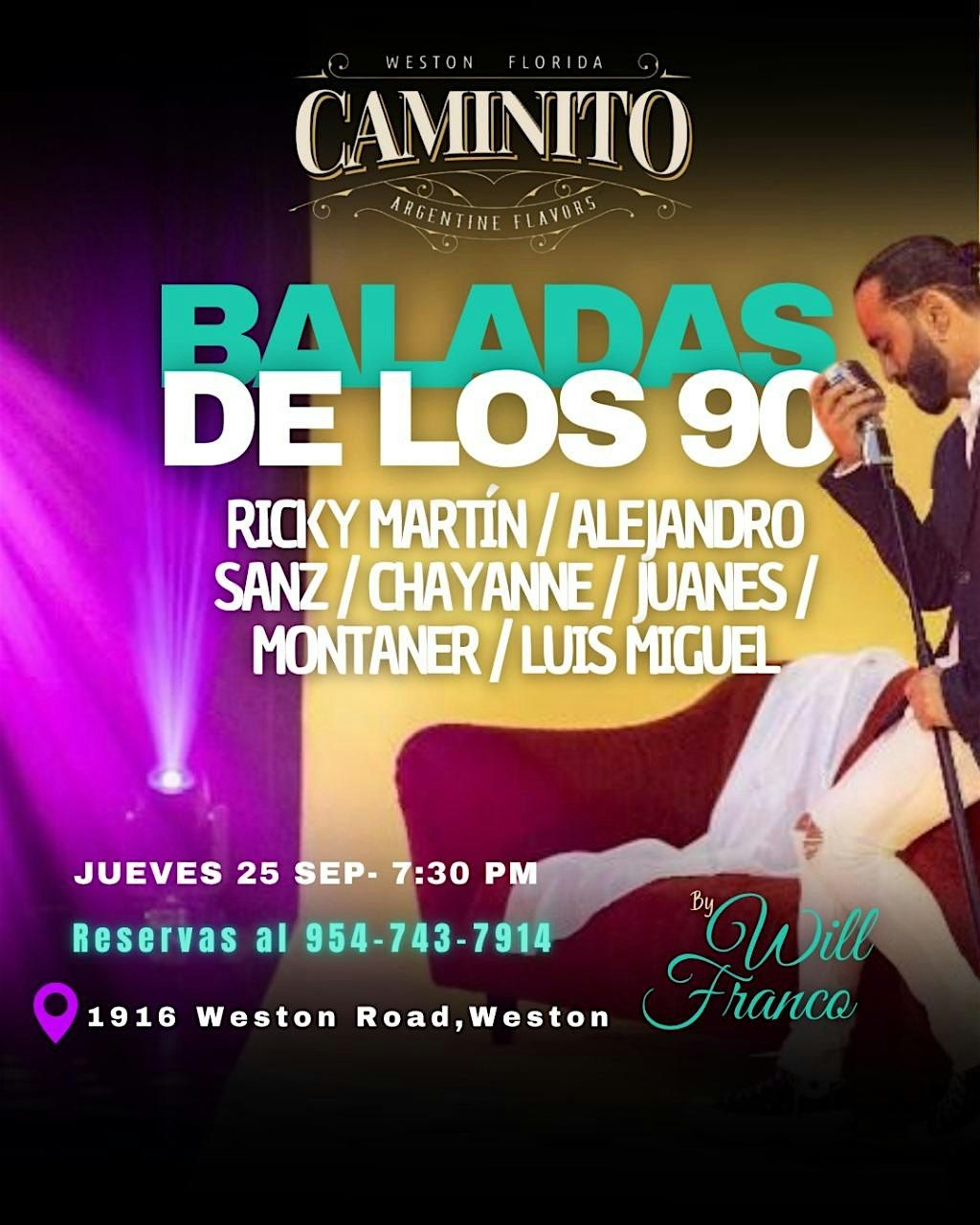 Musica en Vivo - Baladas de los 90's