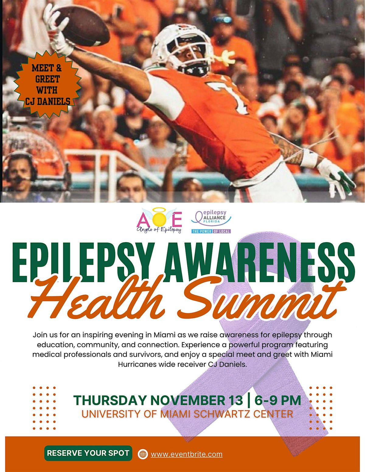Angels of Epilepsy Awareness  Health Summit - MIAMI