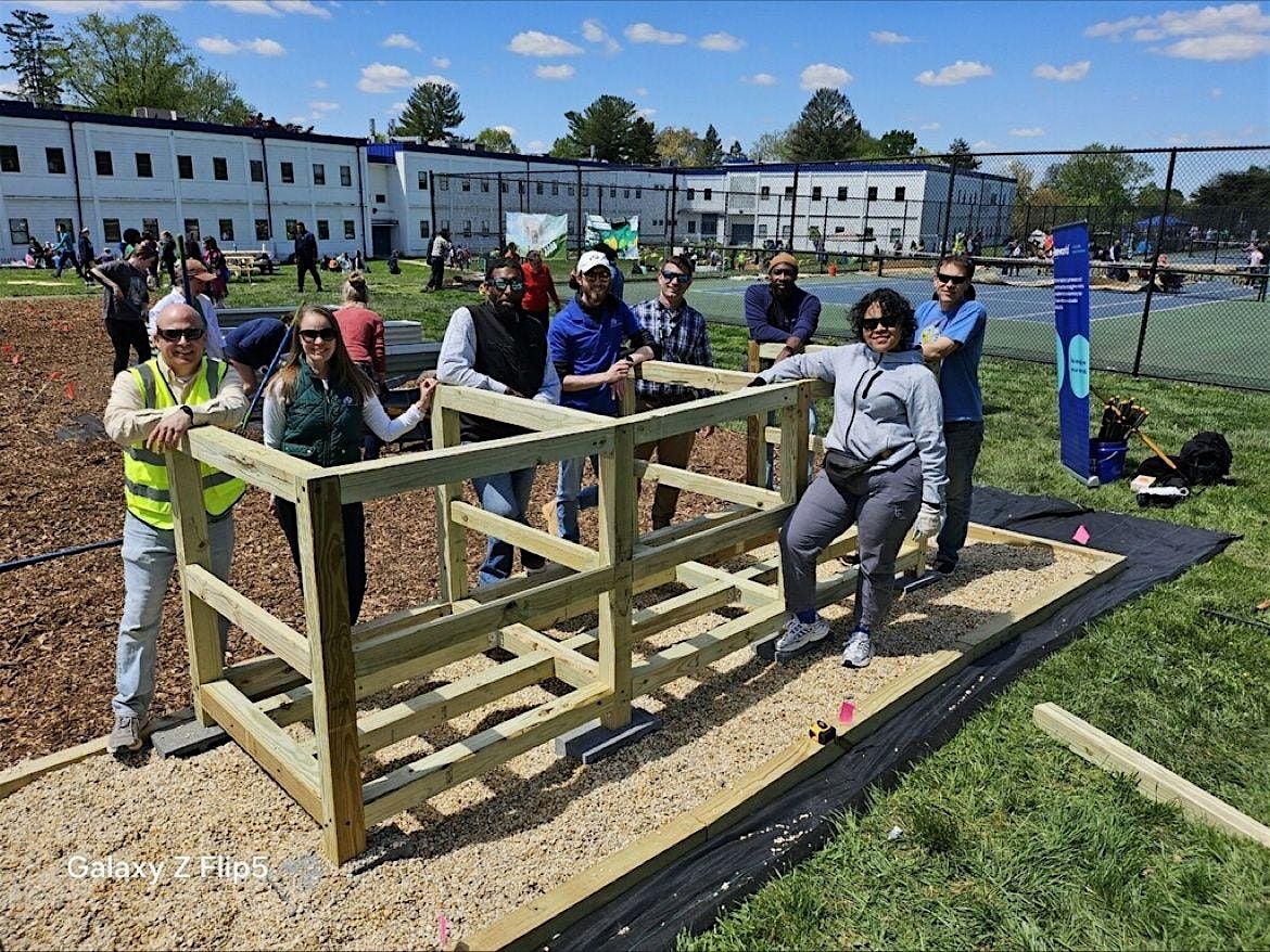 Volunteer Day at A. Mario Loiderman Middle School