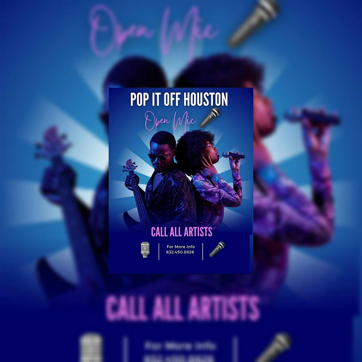 POP IT OFF HOUSTON OPEN MIC