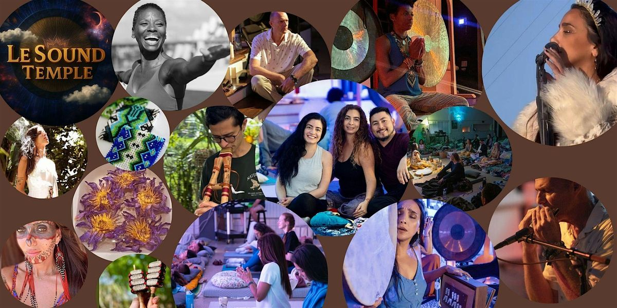 FRIDAYS SOUND HEALING with ALCHEMY BOWLS - BREATH WORK - BLUE LOTUS TEA.