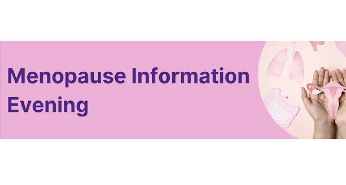 Menopause Information Evening on Sleep with Dr Kimberley Botha