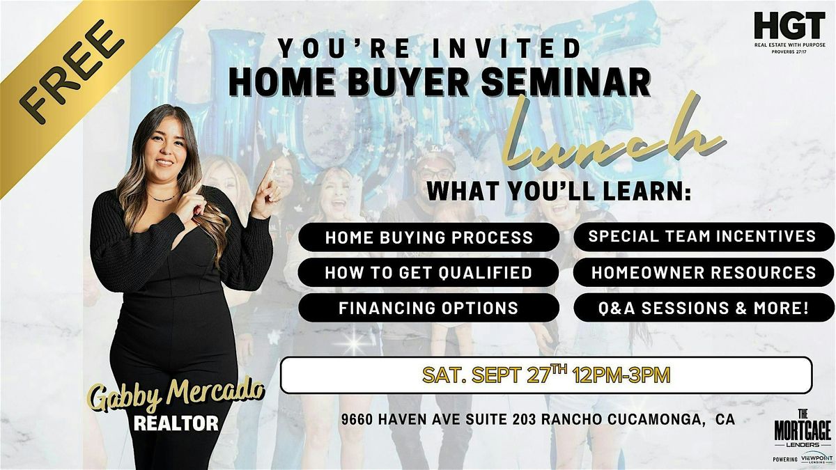 FREE Home Buyer Seminar
