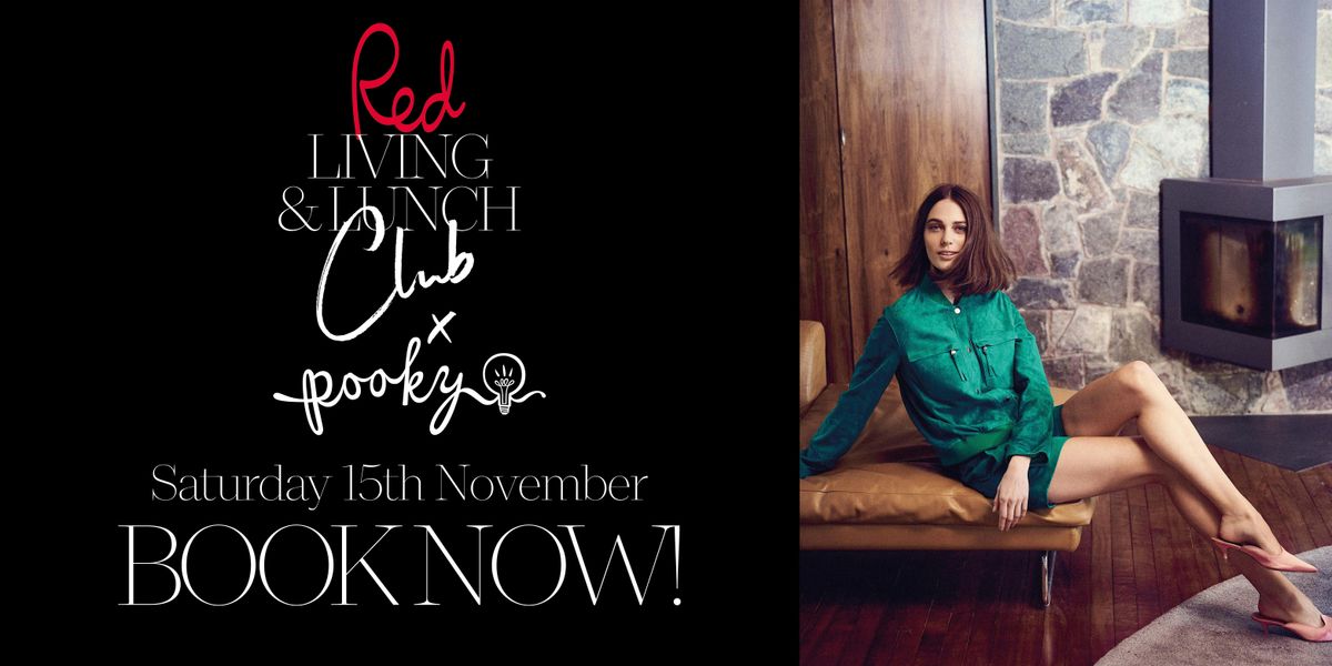 Red Living & Lunch Club with Pooky