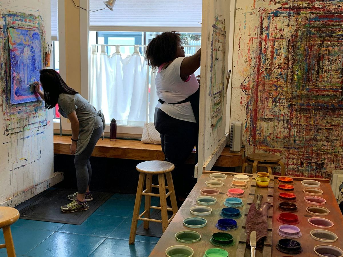 Intuitive Painting: Weekly Class Series (In Person)