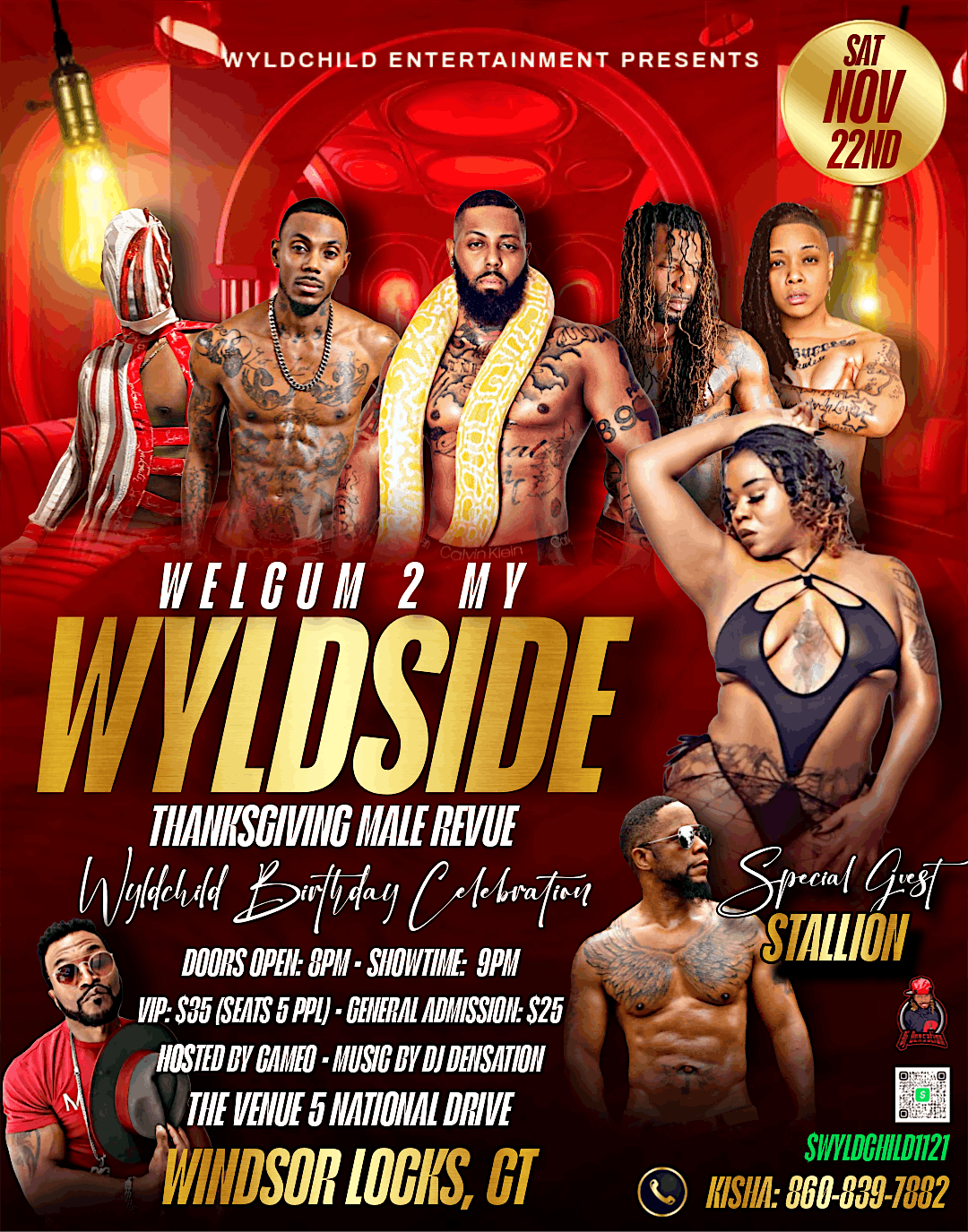 Welcum 2 My Wyldside Pre Thanksgiving All Male Review