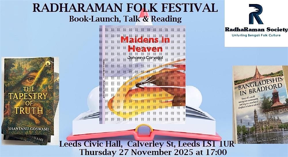 RadhaRaman Folk Festival | Leeds Civic Hall | Book Launch