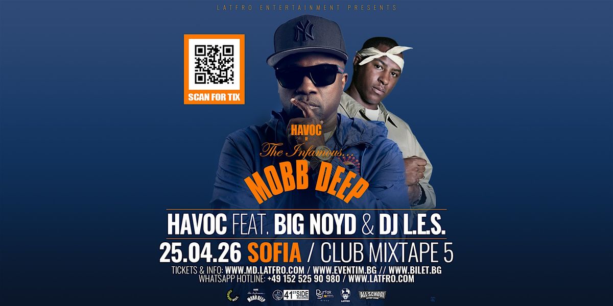 Mobb Deep Havoc feat. Big Noyd, DJ.L.E.S. Live in Sofia
