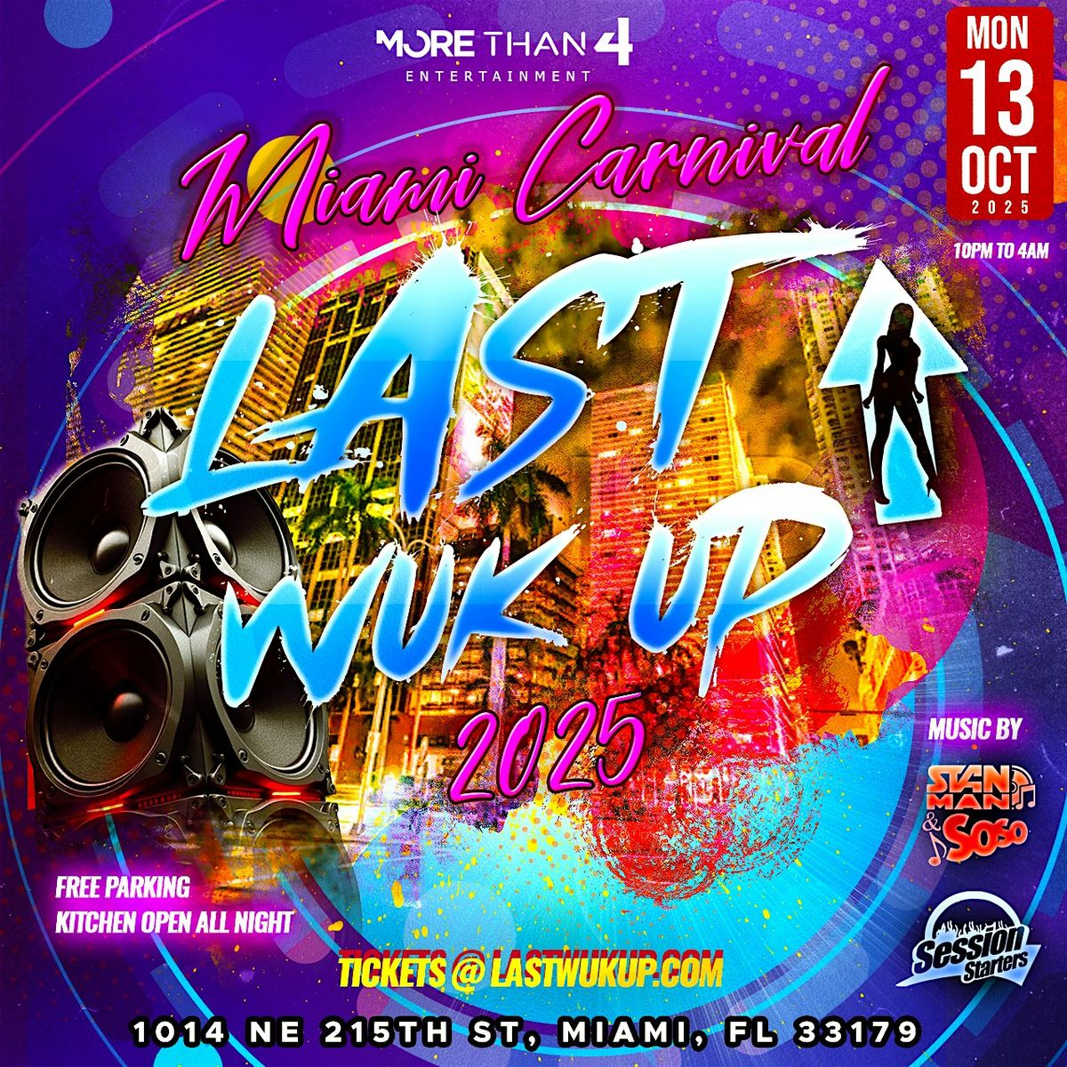 MIAMI CARNIVAL LAST WUK UP 2025
