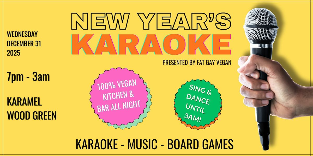 Vegan NYE in Wood Green