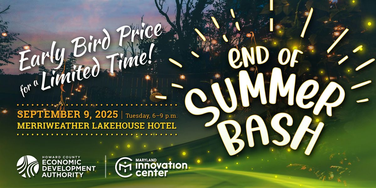 End of Summer Bash