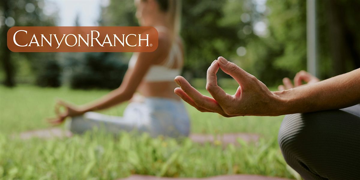 Outdoor Meditation at Canyon Ranch