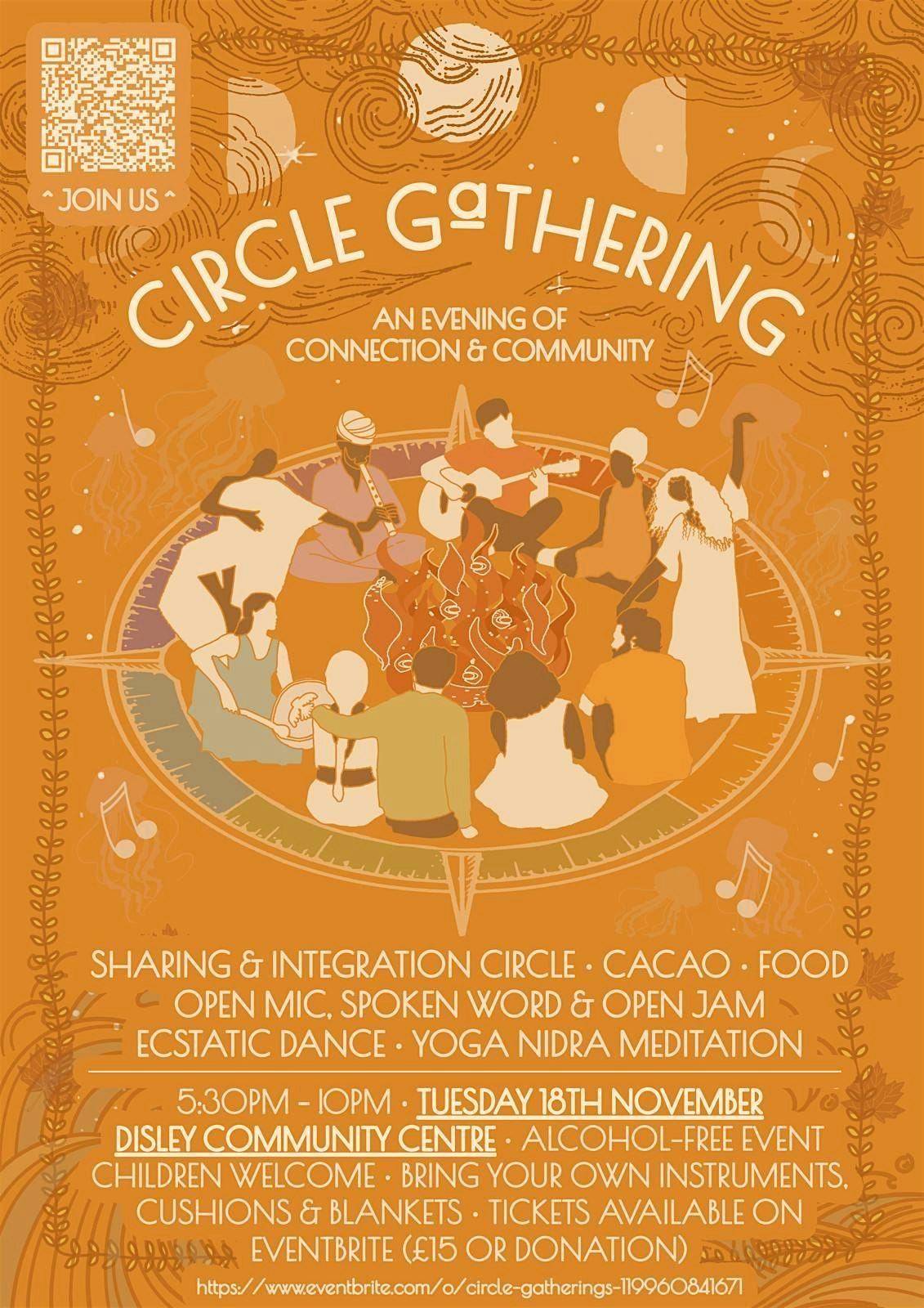 Circle Gathering ~ an evening of connection and community! at Disley ...