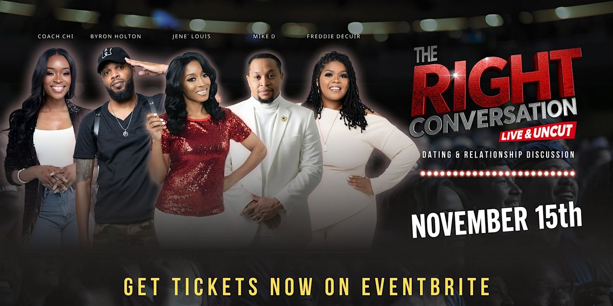 The Right Conversation